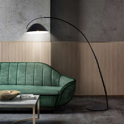 Elegante Lámpara de Pie con Brazo Ajustable - Diseño Escandinavo