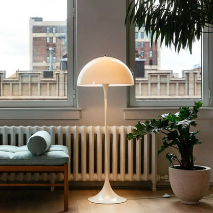 Elegante lámpara de pie LED - Diseño Sponge