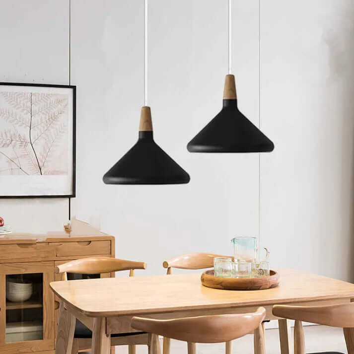 Lámpara colgante cónica - Diseño moderno