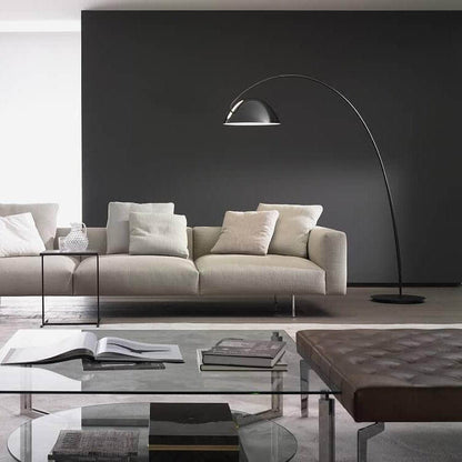 Elegante Lámpara de Pie con Brazo Ajustable - Diseño Escandinavo