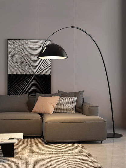 Elegante Lámpara de Pie con Brazo Ajustable - Diseño Escandinavo