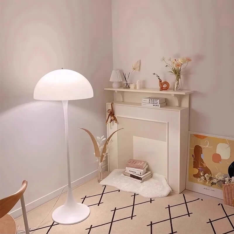 Elegante lámpara de pie LED - Diseño Sponge
