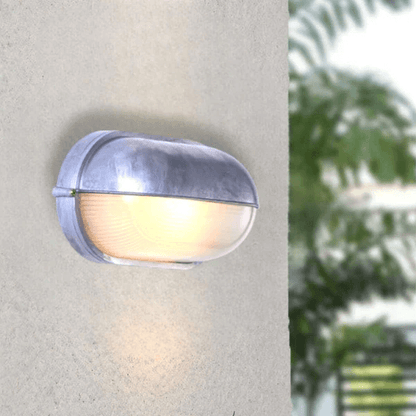 Elegante Lámpara de Pared de Cristal Impermeable