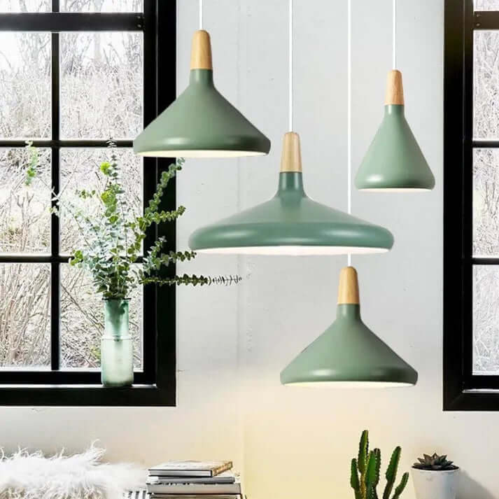 Lámpara colgante cónica - Diseño moderno