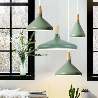 Lámpara colgante cónica - Diseño moderno