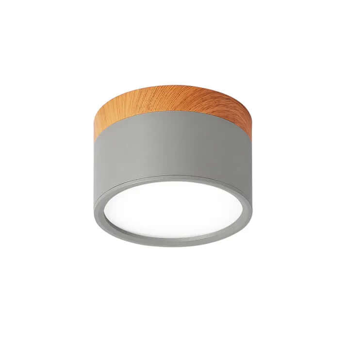 Plafón LED cilíndrico moderno