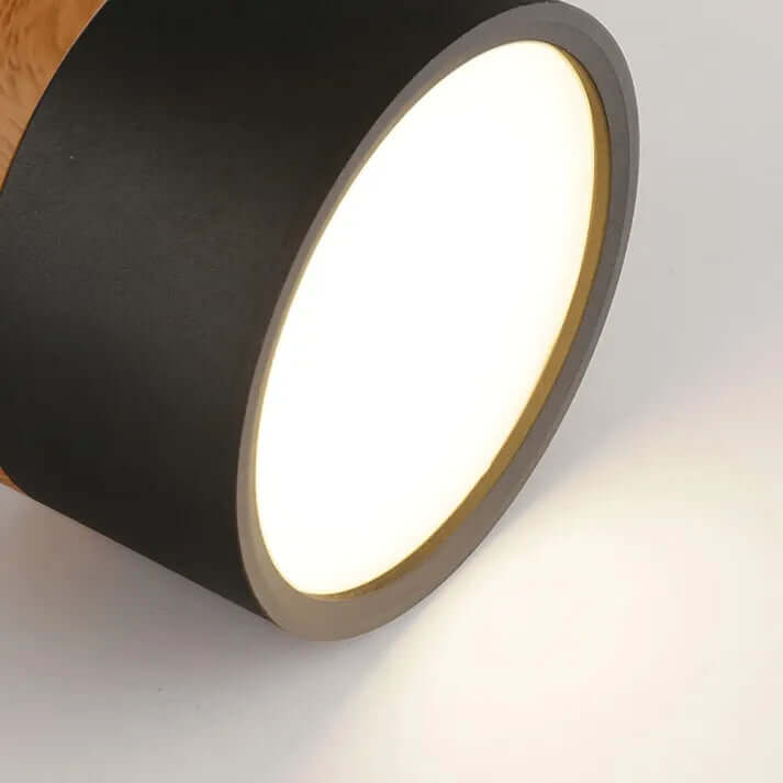 Plafón LED cilíndrico moderno