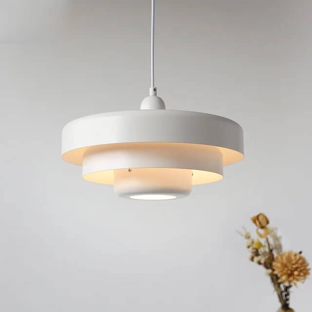 Elegante lámpara colgante de mediados de siglo - Verde/Dorado