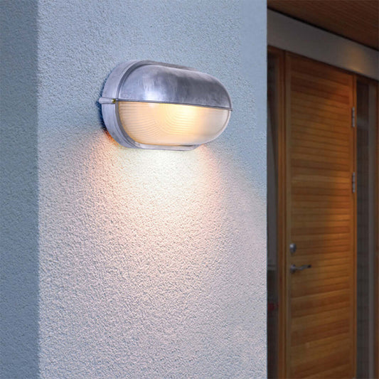 Elegante Lámpara de Pared de Cristal Impermeable