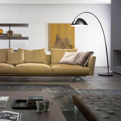 Elegante Lámpara de Pie con Brazo Ajustable - Diseño Escandinavo