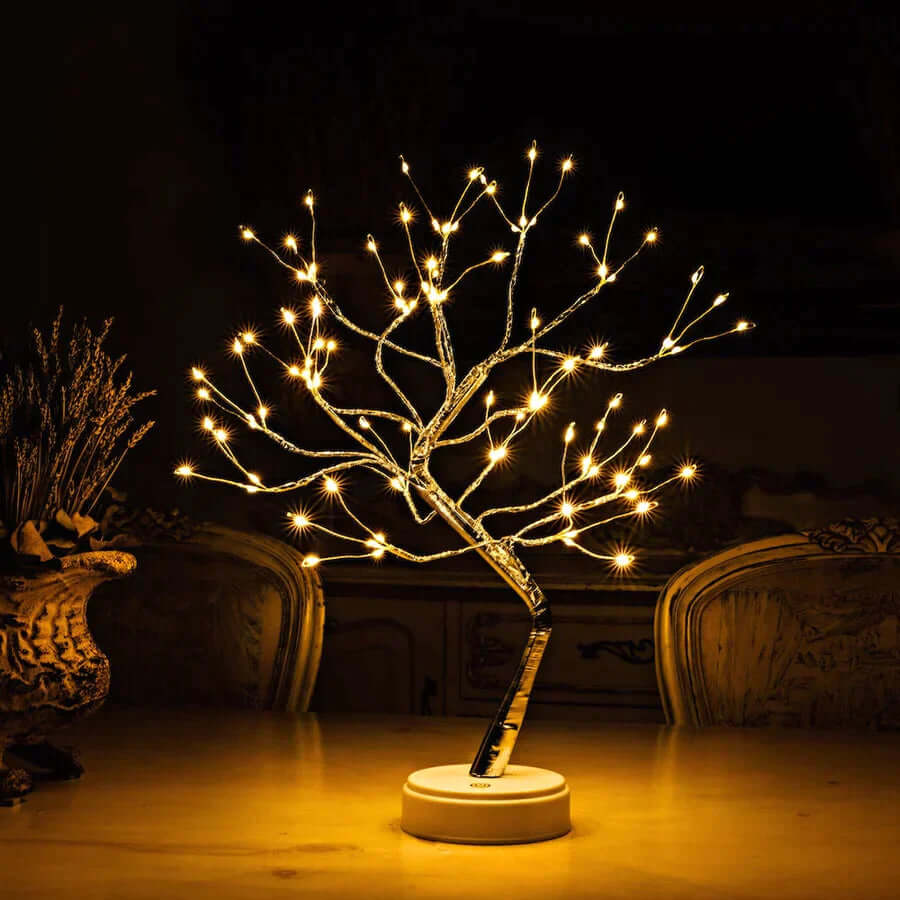 Lámpara LED en forma de árbol con 108 LED