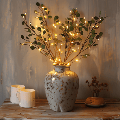 Rama de olivo Luz LED - Luz decorativa