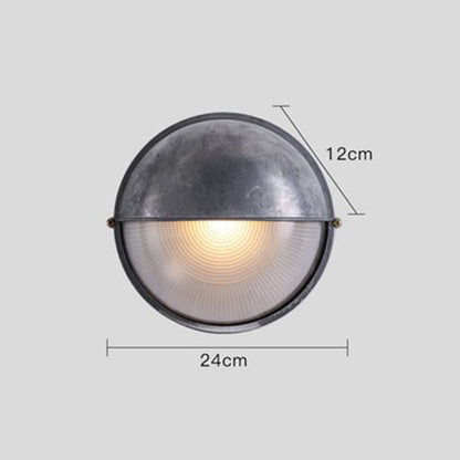 Elegante Lámpara de Pared de Cristal Impermeable