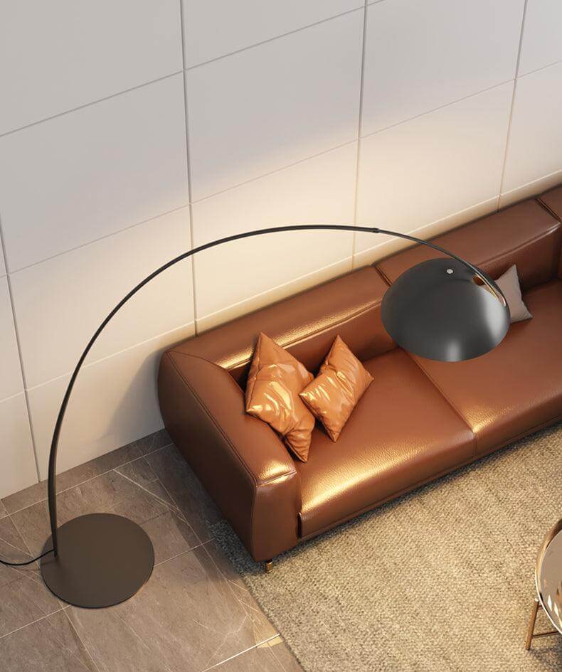 Elegante Lámpara de Pie con Brazo Ajustable - Diseño Escandinavo