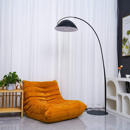 Elegante Lámpara de Pie con Brazo Ajustable - Diseño Escandinavo
