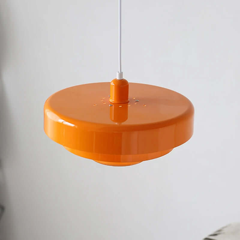 Elegante lámpara colgante de mediados de siglo - Verde/Dorado