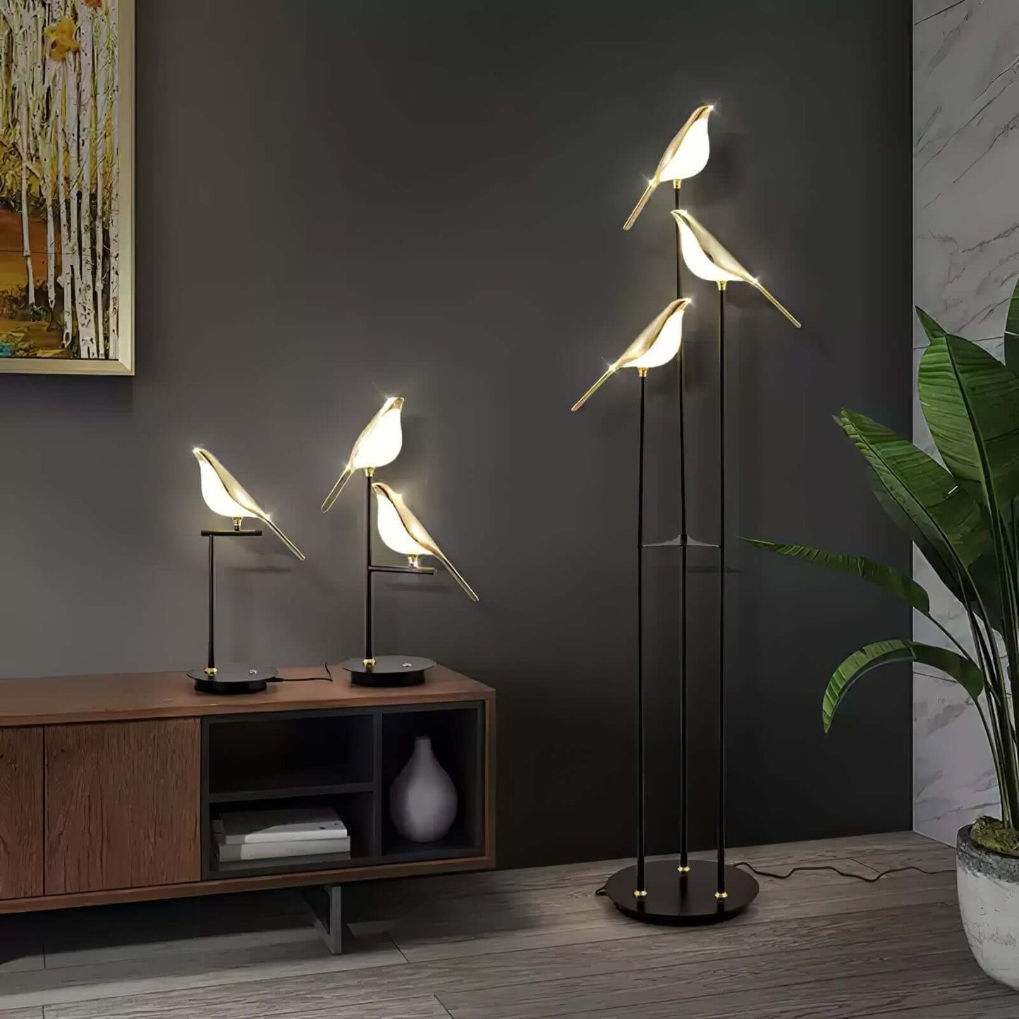 Elegante Lámpara de Pie - Diseño Moderno