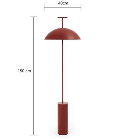 Lámpara de pie minimalista para hogares modernos