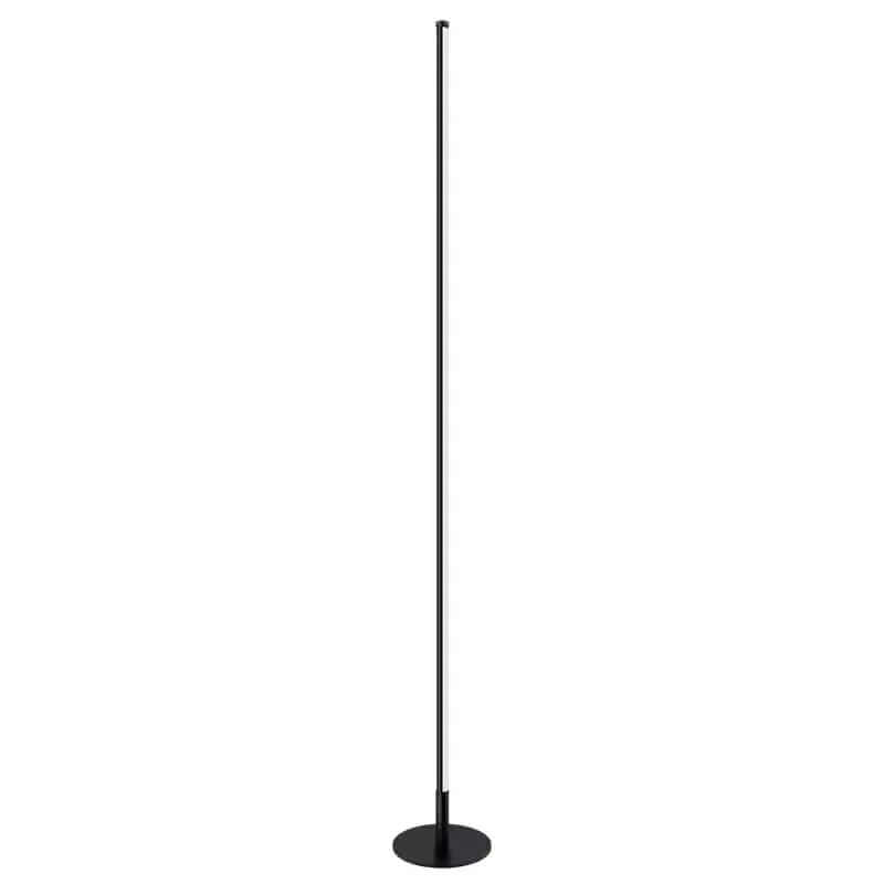 Elegante lámpara solar de pie para exteriores