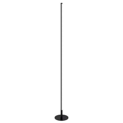 Elegante lámpara solar de pie para exteriores