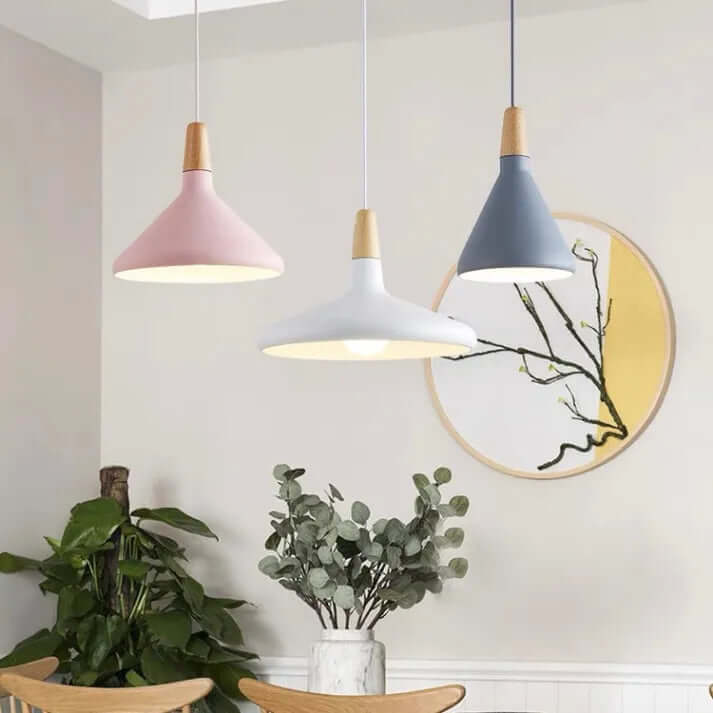 Lámpara colgante cónica - Diseño moderno