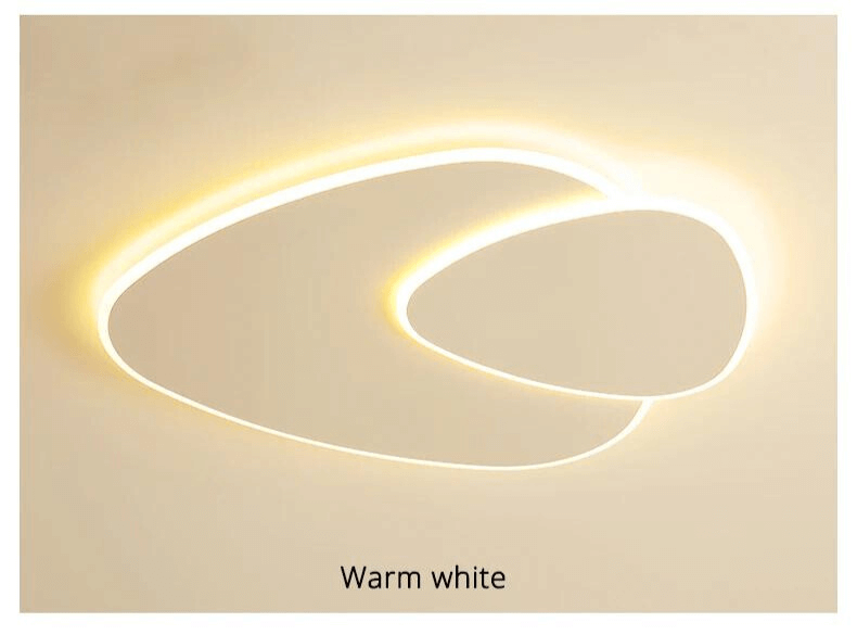 Plafón LED moderno - Diseño minimalista