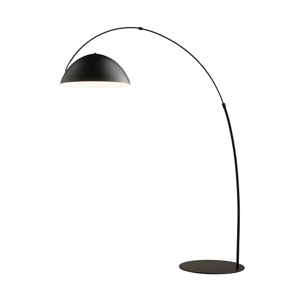 Elegante Lámpara de Pie con Brazo Ajustable - Diseño Escandinavo