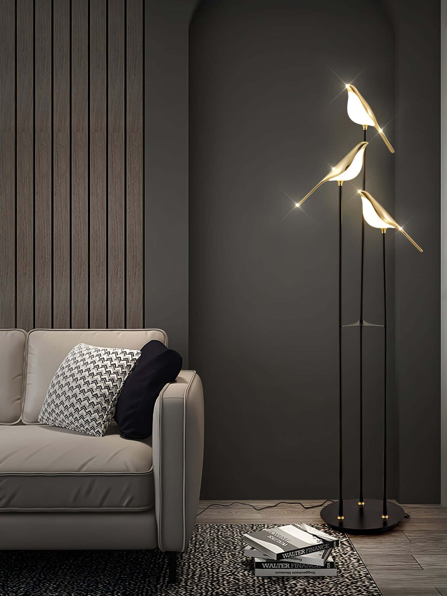 Elegante Lámpara de Pie - Diseño Moderno