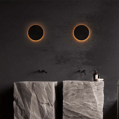Aplique LED minimalista para exteriores