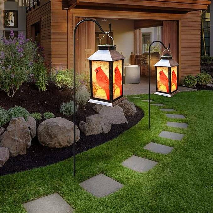 Lámpara de exterior con célula solar: Cardinal Design